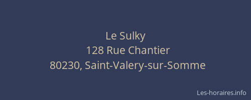 Le Sulky