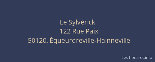 Le Sylvérick