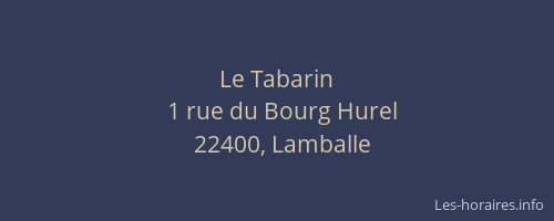 Le Tabarin