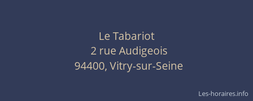 Le Tabariot