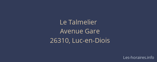 Le Talmelier