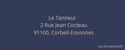 Le Tanneur
