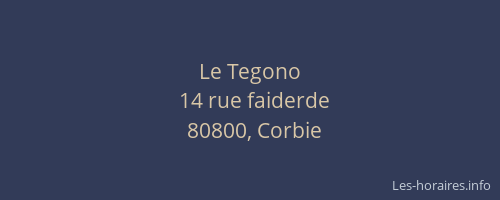 Le Tegono