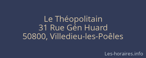 Le Théopolitain