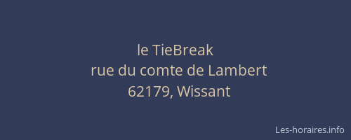 le TieBreak