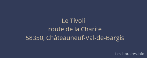 Le Tivoli