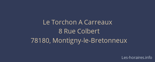 Le Torchon A Carreaux