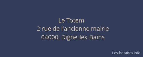 Le Totem