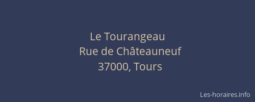 Le Tourangeau