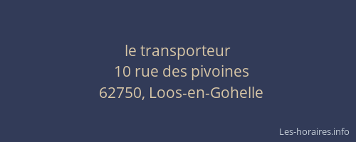 le transporteur