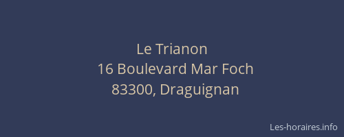 Le Trianon