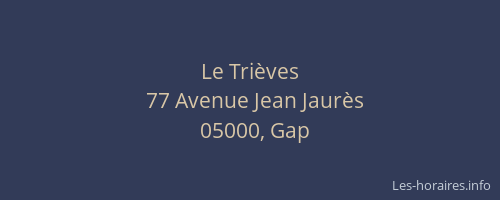 Le Trièves