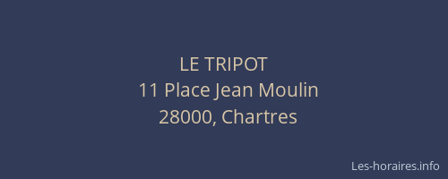 LE TRIPOT