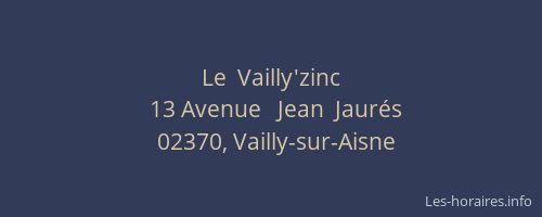 Le  Vailly'zinc