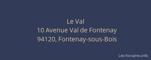 Le Val