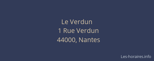 Le Verdun