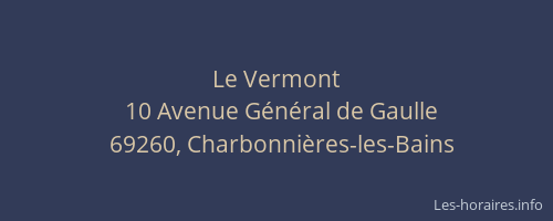 Le Vermont