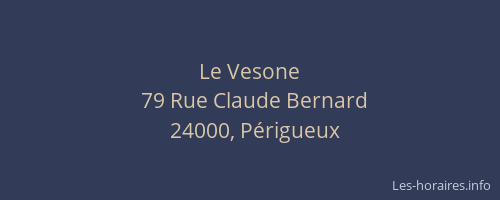 Le Vesone