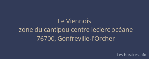 Le Viennois