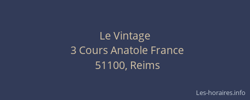 Le Vintage