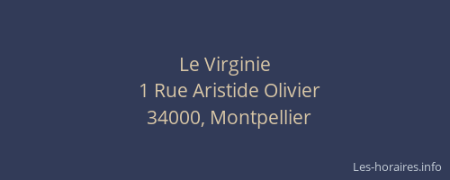 Le Virginie