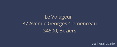 Le Voltigeur