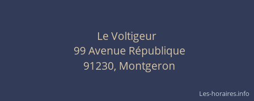 Le Voltigeur