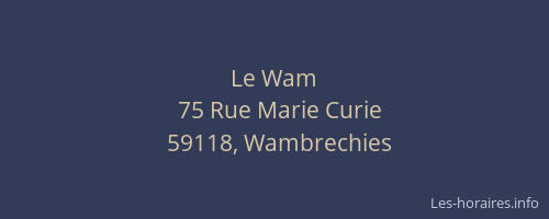 Le Wam