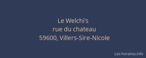 Le Welchi's