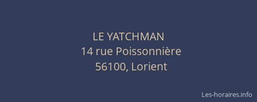 LE YATCHMAN