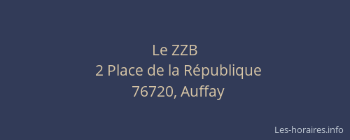 Le ZZB