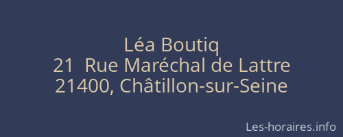 Léa Boutiq