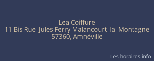Lea Coiffure