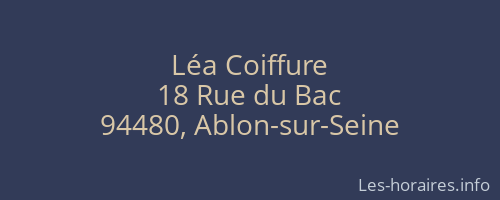 Léa Coiffure