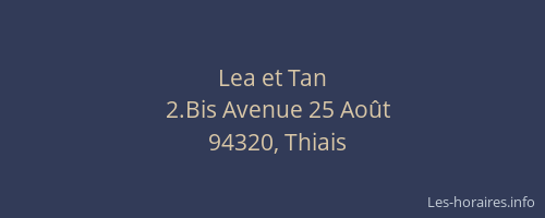 Lea et Tan