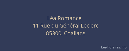 Léa Romance