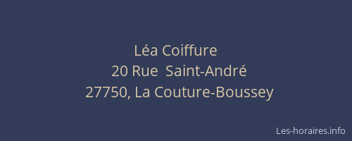 L&eacute;a Coiffure