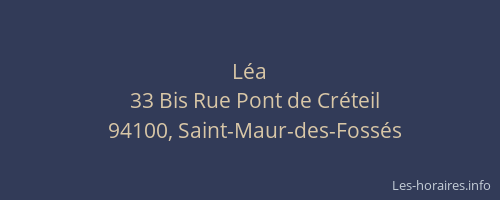 L&eacute;a