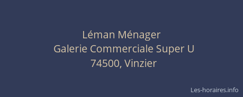 L&eacute;man M&eacute;nager