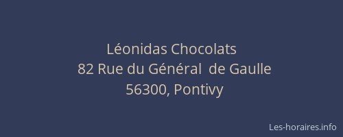 Léonidas Chocolats