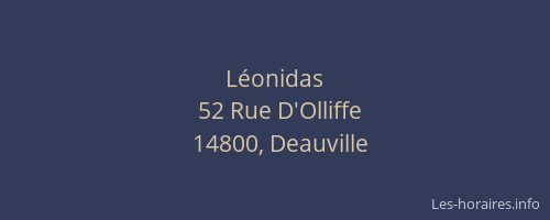 L&eacute;onidas