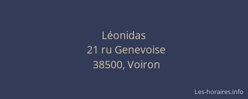 L&eacute;onidas
