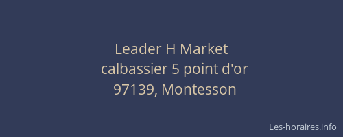 Leader H Market