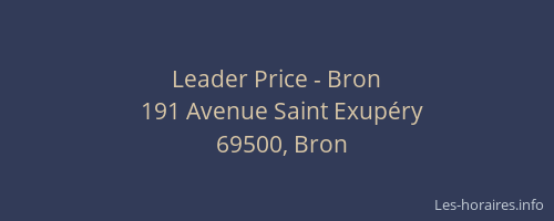 Leader Price - Bron