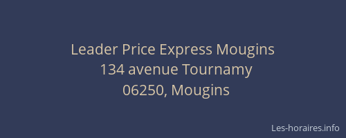 Leader Price Express Mougins