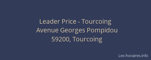 Leader Price - Tourcoing