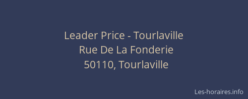 Leader Price - Tourlaville