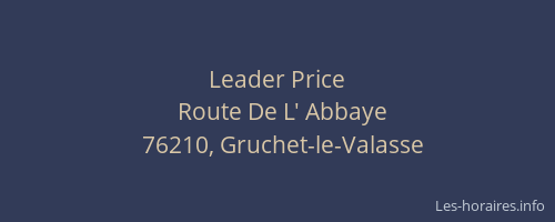 Leader Price