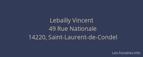 Lebailly Vincent