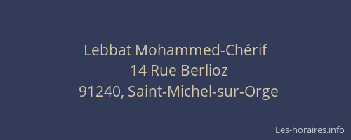 Lebbat Mohammed-Chérif